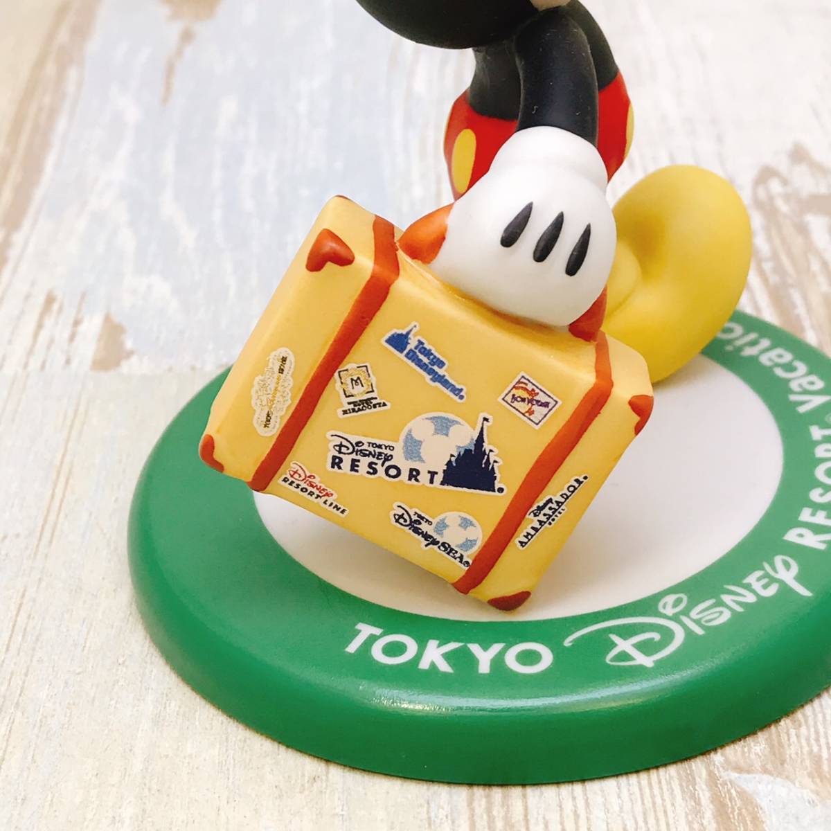 レア★ミッキーマウス バケーションパッケージ ミッキー フィギュア TOKYO DISNEY RESORT TDR★ディズニーリゾート Disney 陶器製_画像5