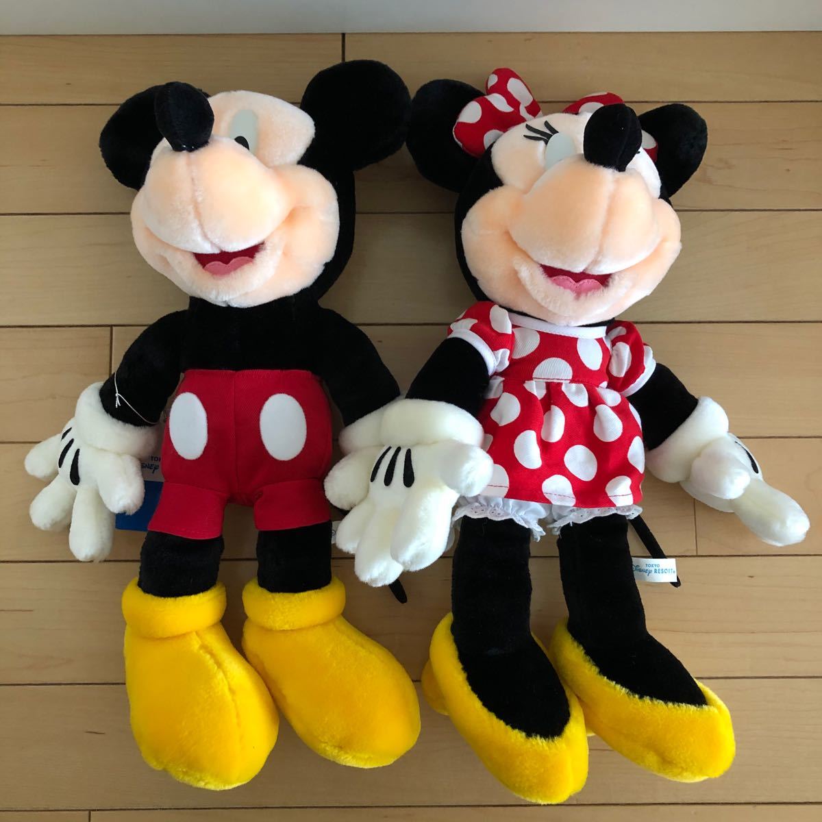 ディズニーランド ミッキーミニー ぬいぐるみ ディズニー ディズニーランド ミッキーミニー ぬいぐるみ ディズニー