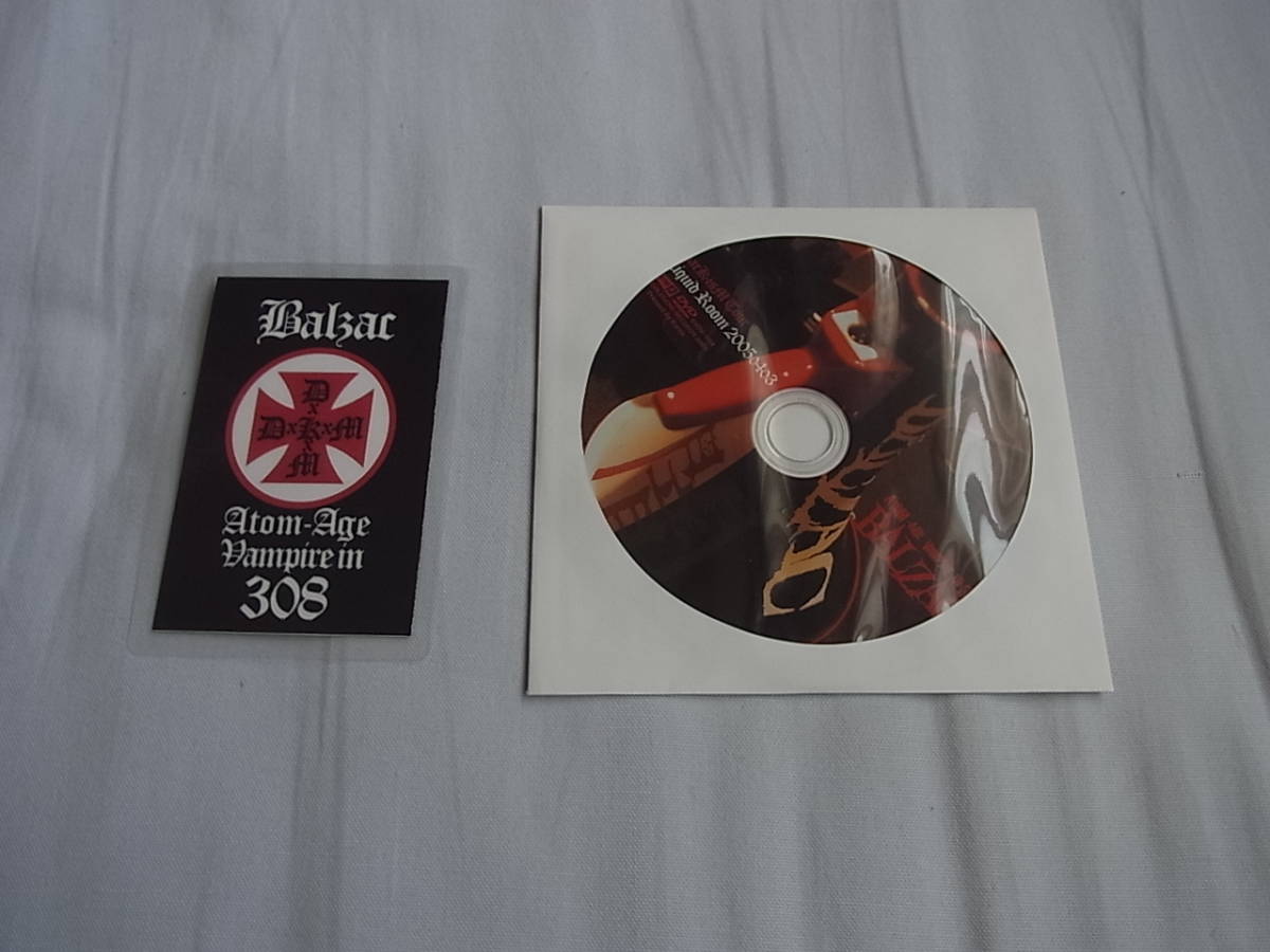 BALZAC / Liquid Room 20050403 fiendish club spescil edition フィギュア付 DVD バルザック 限定品_画像7