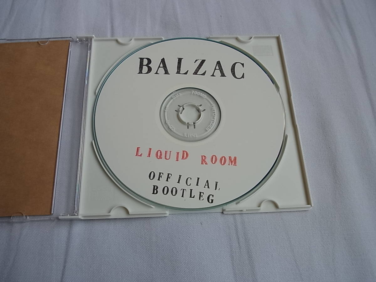 BALZAC / Liquid Room 20050403 fiendish club spescil edition フィギュア付 DVD バルザック 限定品_画像8