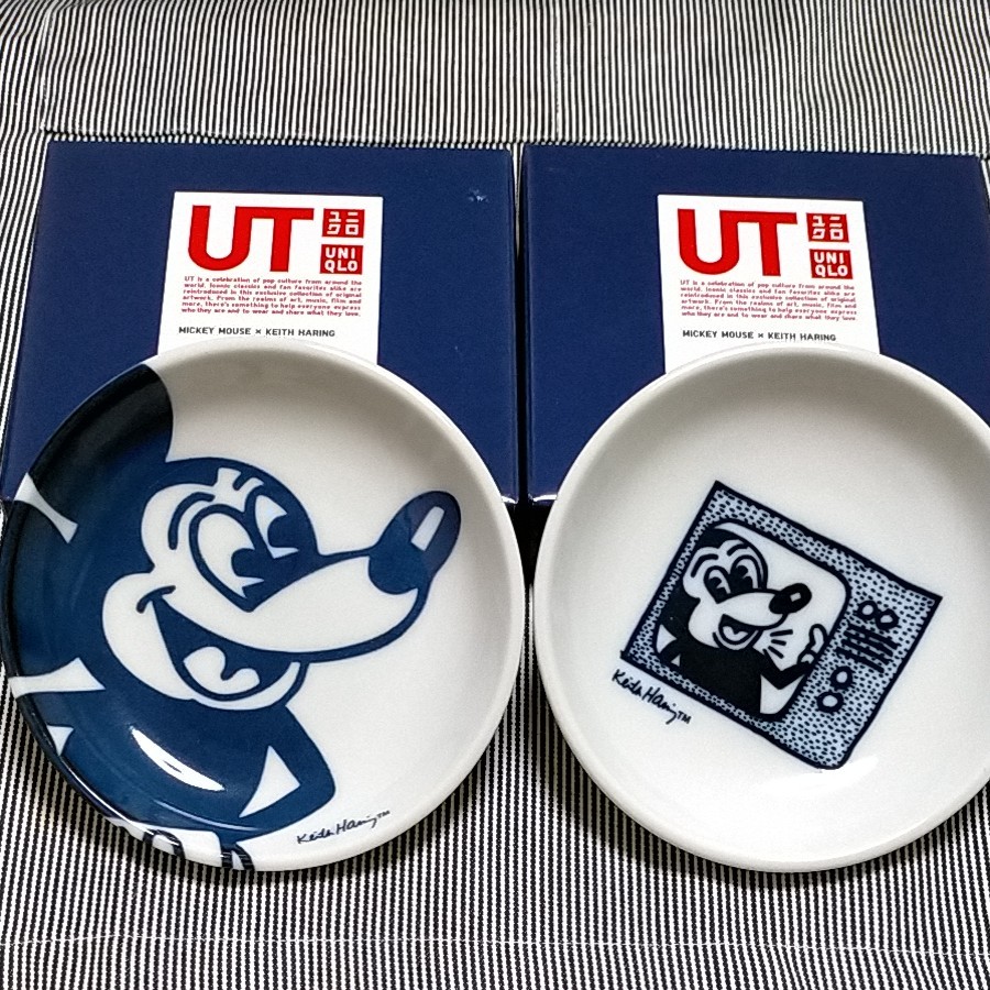 Paypayフリマ ユニクロ Ut 豆皿 小皿 キース ヘリング ミッキーマウス 新品 未使用 2枚 セット Paypayフリマ ユニクロ Ut 豆皿 小皿 キース ヘリング ミッキーマウス 新品 未使用 2枚 セット