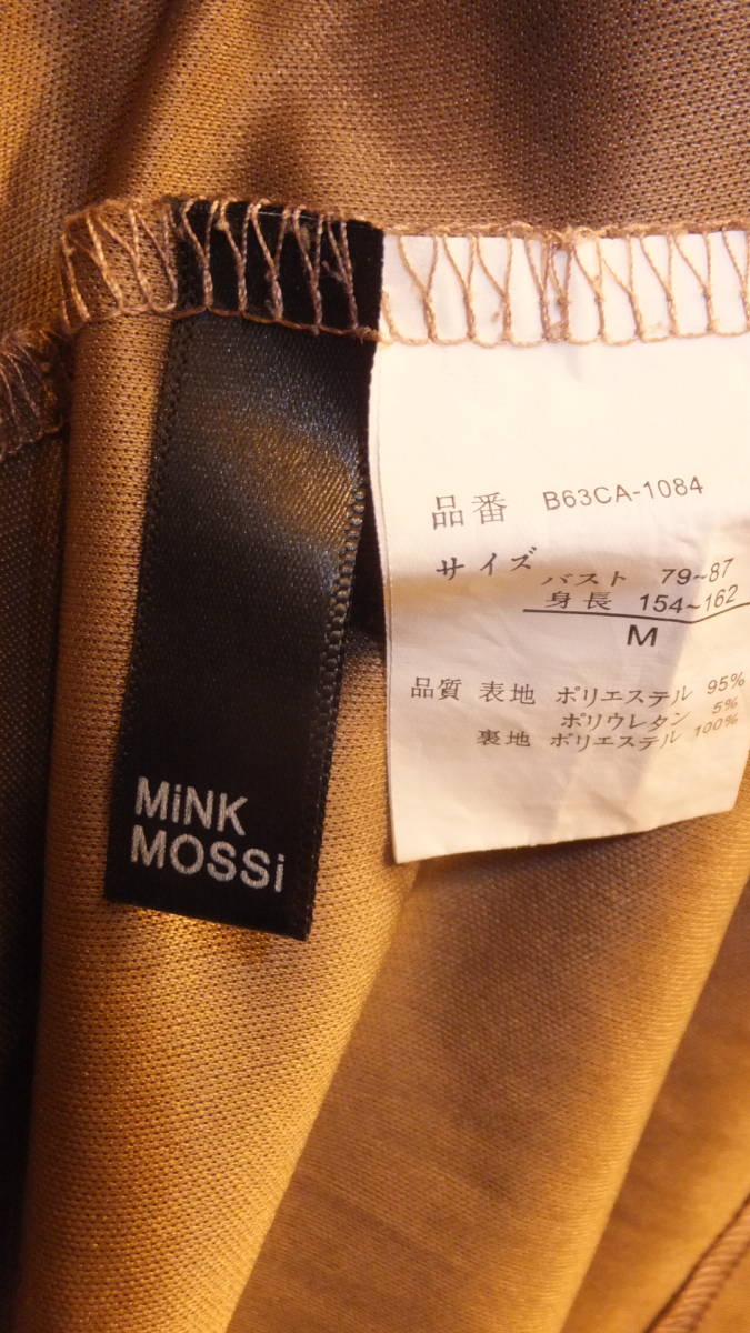 MINK MOSSI One Piece Sleeveless Dress バスト79-87Cm ワンピース 