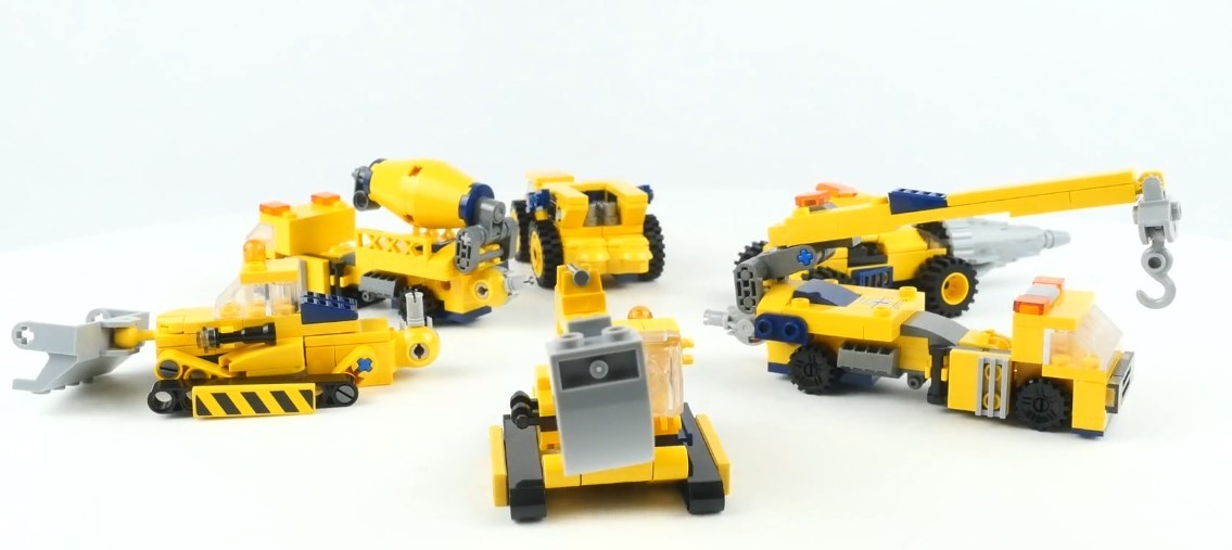 特種用途自動車　6ni1　ロボット レゴ　互換　テクニック　ミニフィグ LEGO 互換 ミニフィギュア　ブロック0207268_画像2