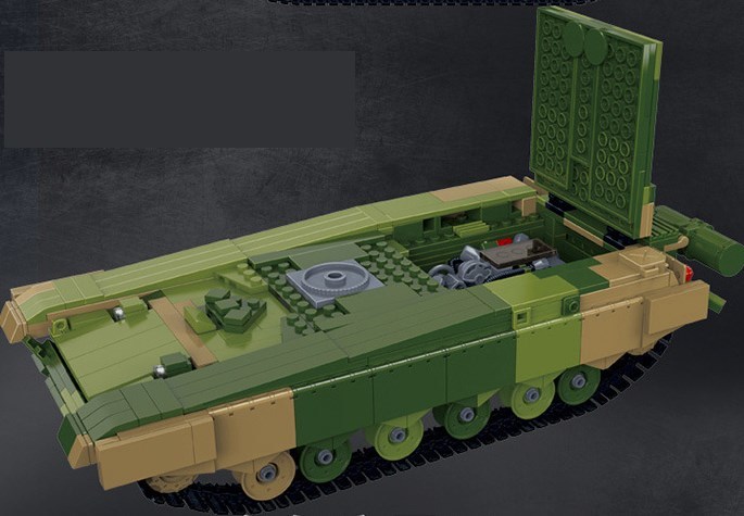 99a戦車 タンク　 レゴ　互換　テクニック　ミニフィグ LEGO 互換 ミニフィギュア　ブロック　1283pcs　0227357_画像5