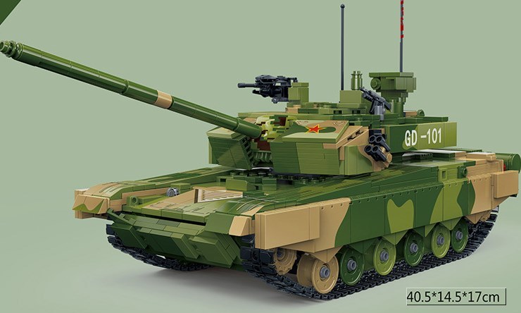 99a戦車 タンク　 レゴ　互換　テクニック　ミニフィグ LEGO 互換 ミニフィギュア　ブロック　1283pcs　0227357_画像1