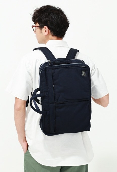 幅広type 【限定】PORTER×BLUEBLUE 3way タンカー - 通販 - www