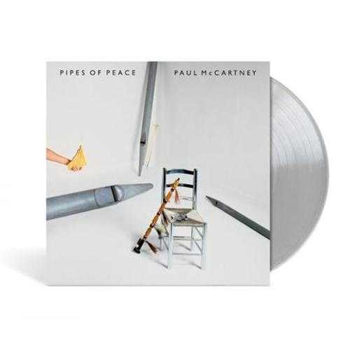 ポールマッカートニー 限定カラー レコード 「パイプスオブピース」シルバー 送料無料 ウイングス 180g