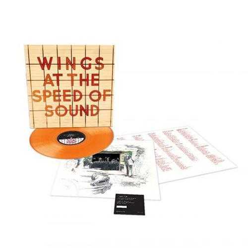 ポールマッカートニー 限定カラー レコード 「スピードオブサウンド」オレンジ 送料無料 ウイングス 180g