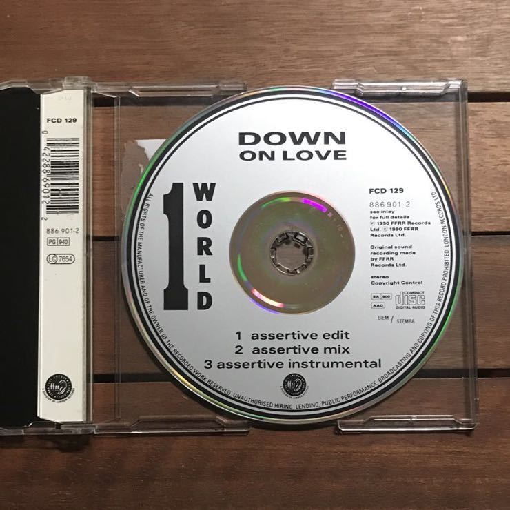 【r&b】1 World / Down On Love［CDs］《7b001 9595》groundbeat_画像3