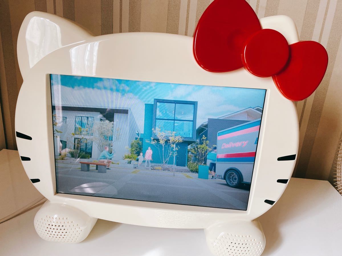 リモコン 説明書あり】ハローキティ 液晶テレビ 地上デジタル リモコン 説明書あり】ハローキティ 液晶テレビ 地上デジタル