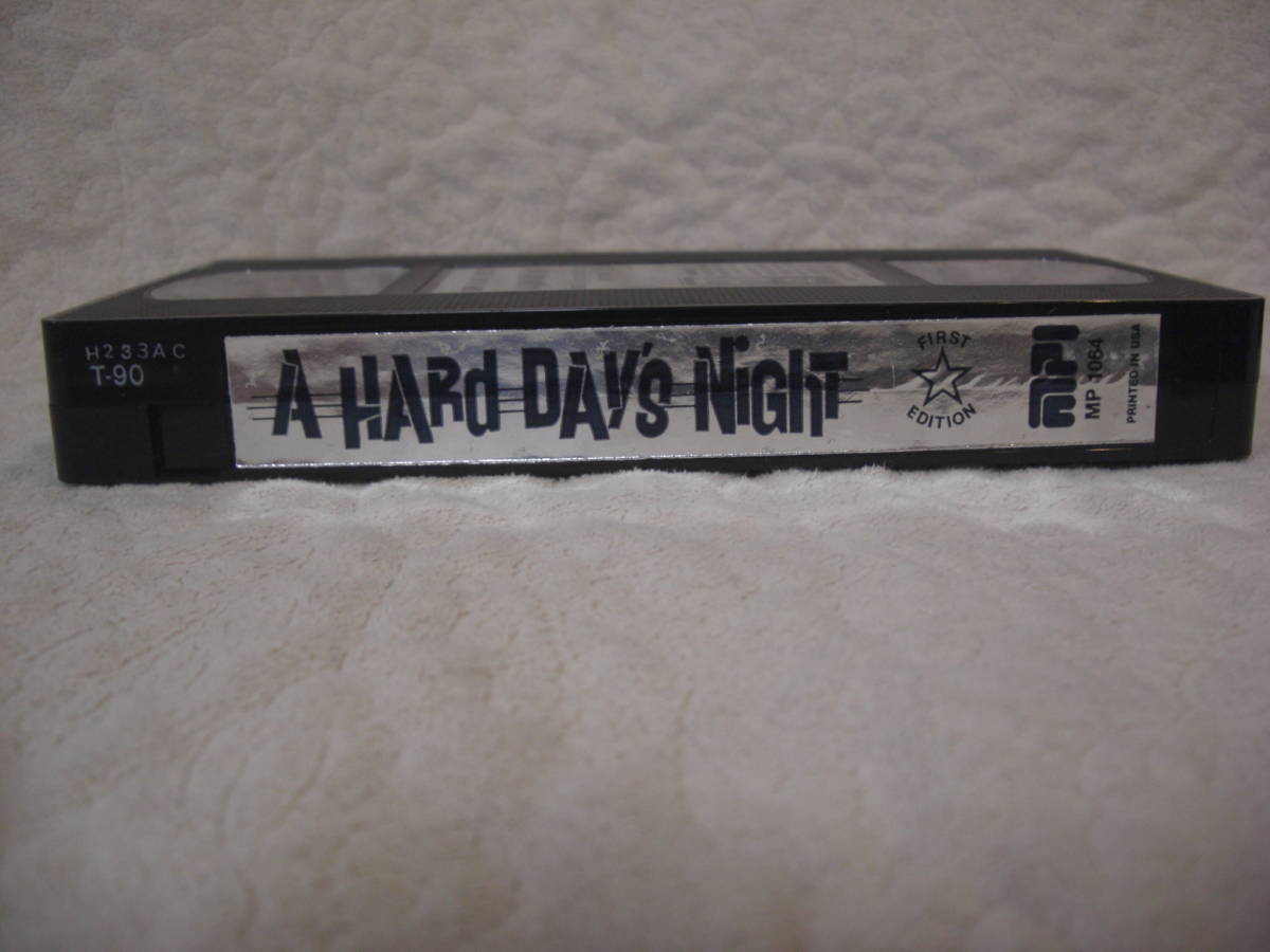 ビートルズ The Beatles Hard Day's Night 　VHSビデオ_画像7