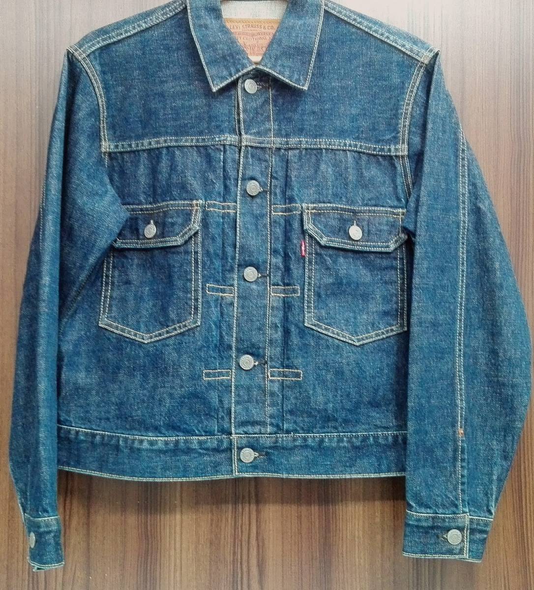 90s Levi's 71507 XX デニム ジャケット 濃紺 38 復刻 最も