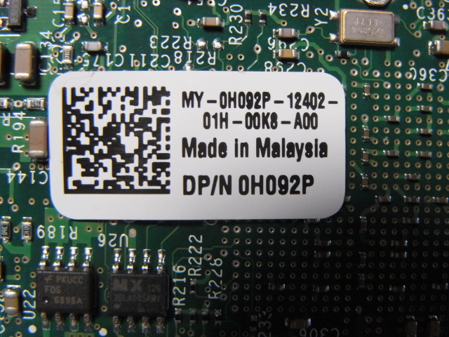 *Intel Pro/1000 VT Quad Port adapter PCI-E/DELL (HB1842)