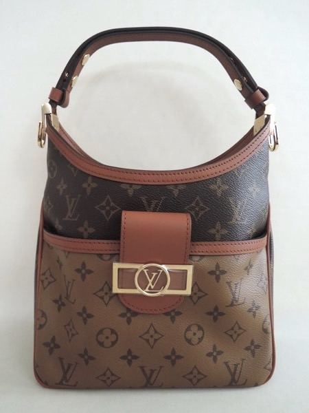 LOUIS VUITTON ルイヴィトン ホーボー・ドーフィーヌ PM 2wayバッグ モノグラム M45194 /本物_画像2