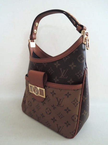 LOUIS VUITTON ルイヴィトン ホーボー・ドーフィーヌ PM 2wayバッグ モノグラム M45194 /本物_画像4