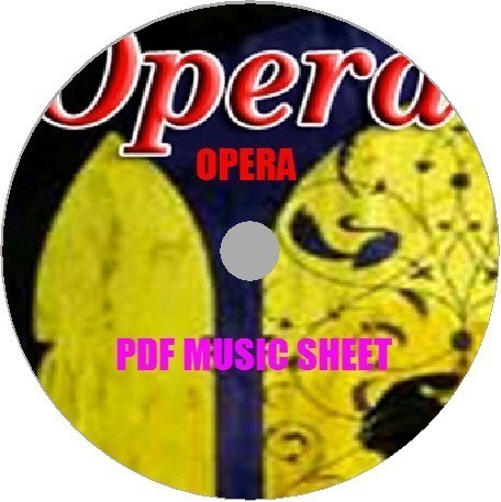 オペラPDF楽譜1100譜DVD/大量音楽指導教育OPERA発声楽器GR素材集/ヴィバルディバッハショパンベートーベンモーツァルトブラームス作曲家_画像1