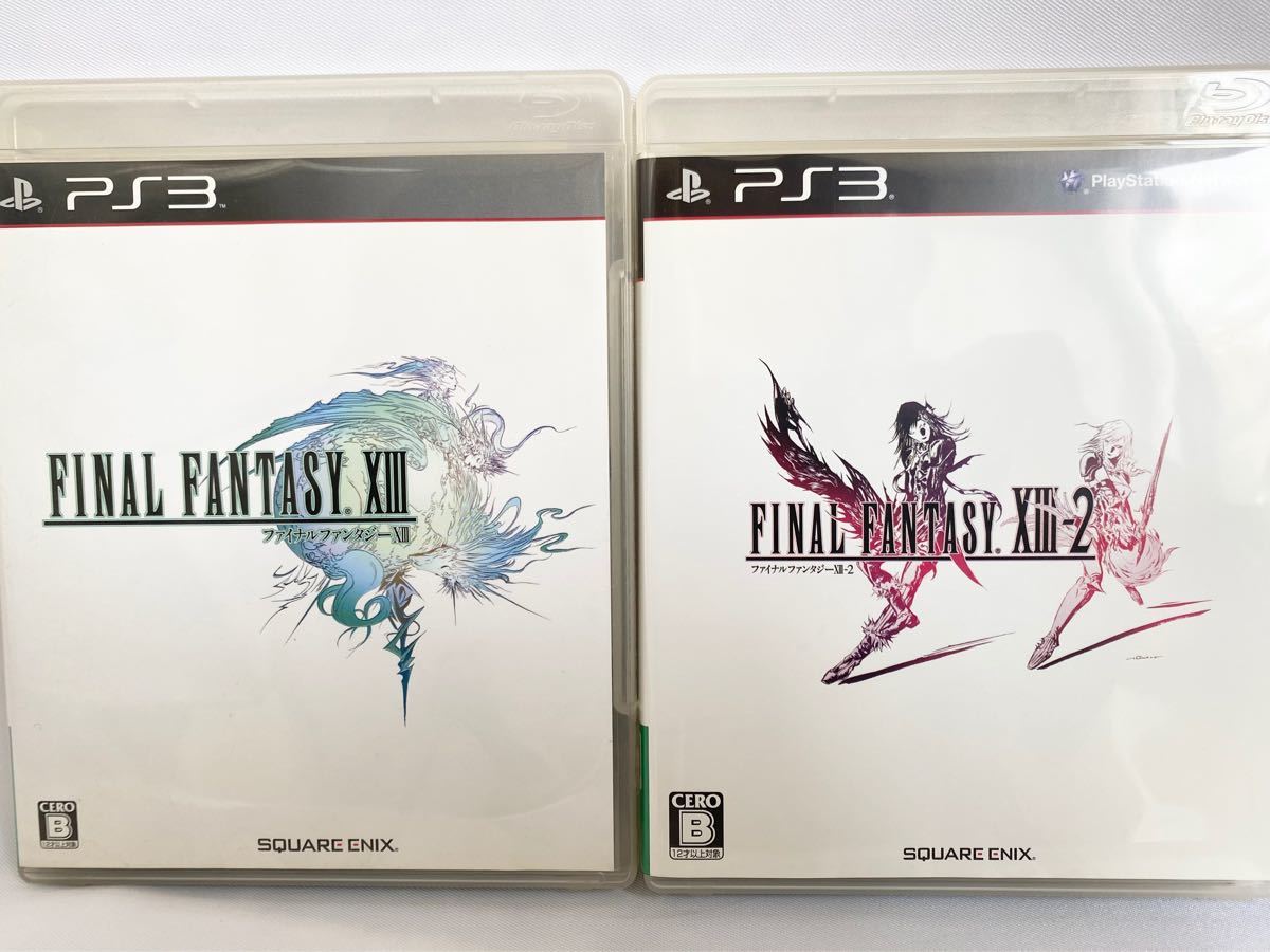 【まとめ売り】PS3用ゲームソフト　ファイナルファンタジー　シリーズ　2本セット