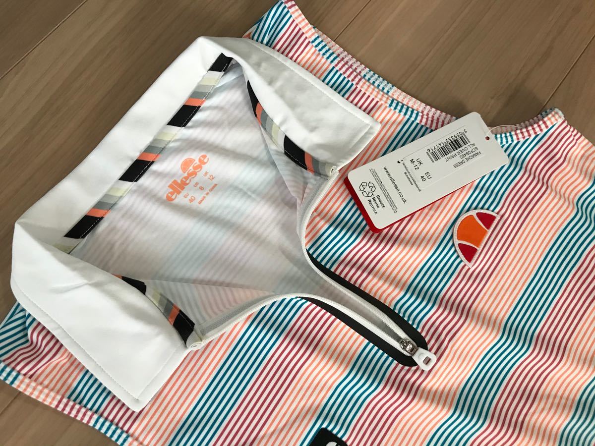 ☆海外ブランド☆ ellesse  エレッセ レディース テニスウエア ワンピース Lサイズ