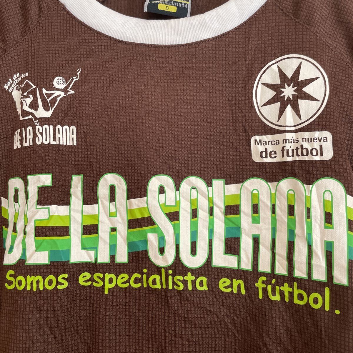 De la Solana デラソラーナ 半袖 半袖Tシャツ プラクティスシャツ Sサイズ ポリエステル_画像2