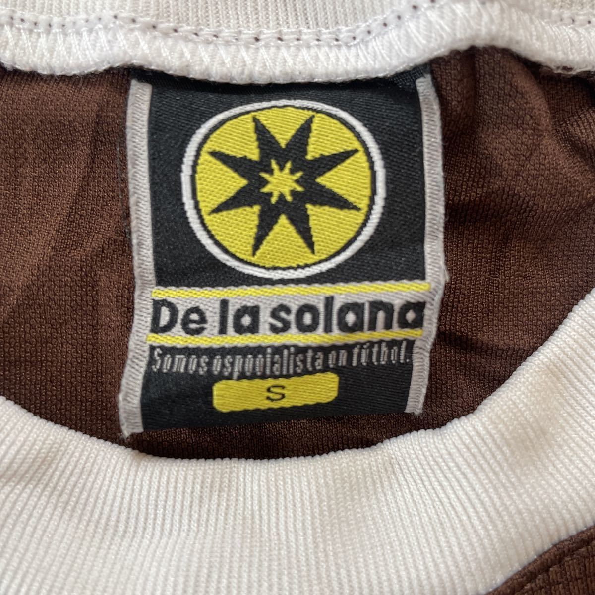 De la Solana デラソラーナ 半袖 半袖Tシャツ プラクティスシャツ Sサイズ ポリエステル_画像4