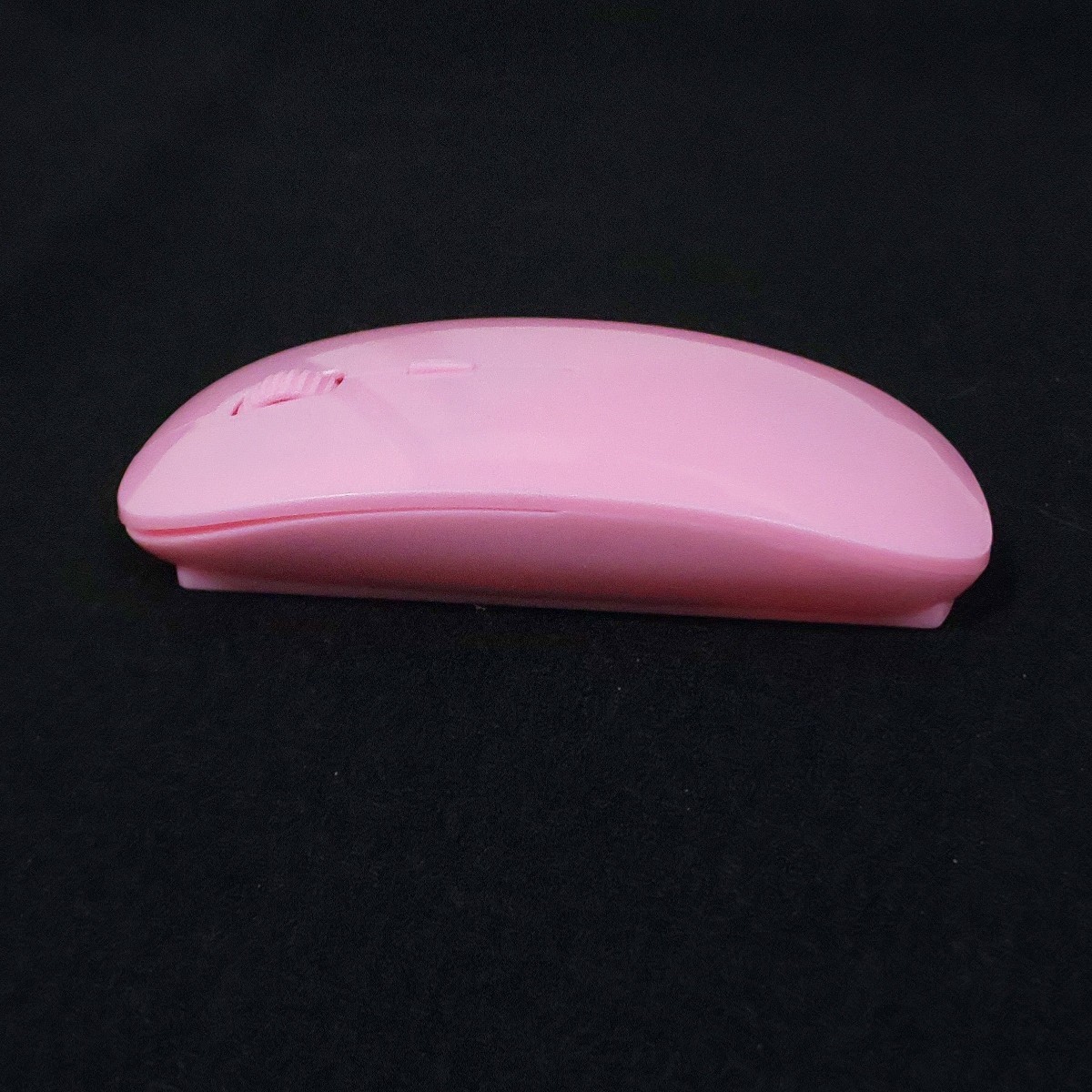 【特価】超薄型 ワイヤレス マウス ★ピンク 光学式 USBレシーバー 人間工学デザイン