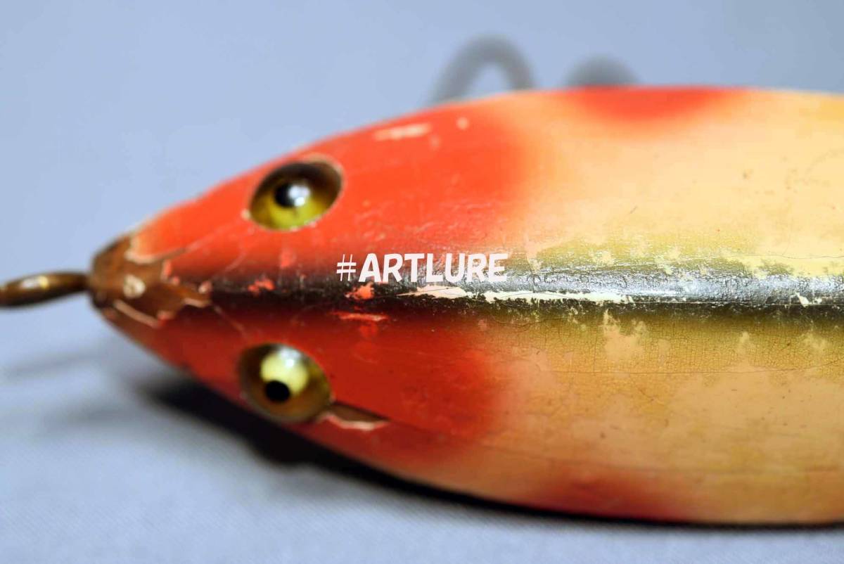 36000円 HEDDON DAWGIAC SWIMMING MINNOW No-900,C1910年 36000円 HEDDON DAWGIAC SWIMMING MINNOW No-900,C1910年
