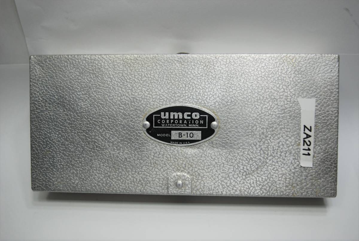 Umco B-10 Lure Tackle Boxamko tackle box (ZA211-442A) aluminium lure box Vintage 