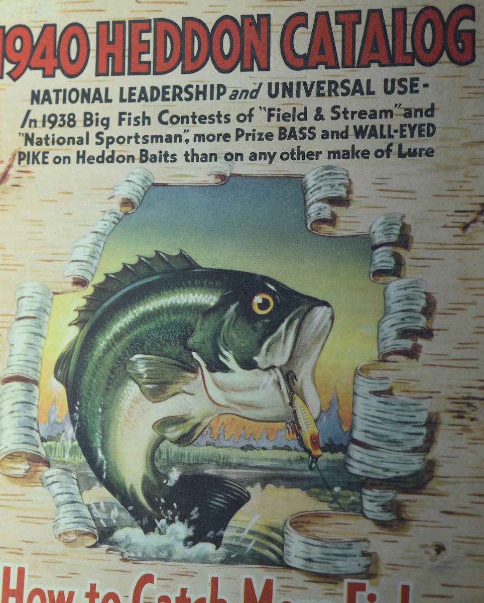 OLD CHUGGER JR SPOOK,HEDDON, Old tea ga-JR,. Don, approximately 30 year front Old lure as American from buy neck break up rare 