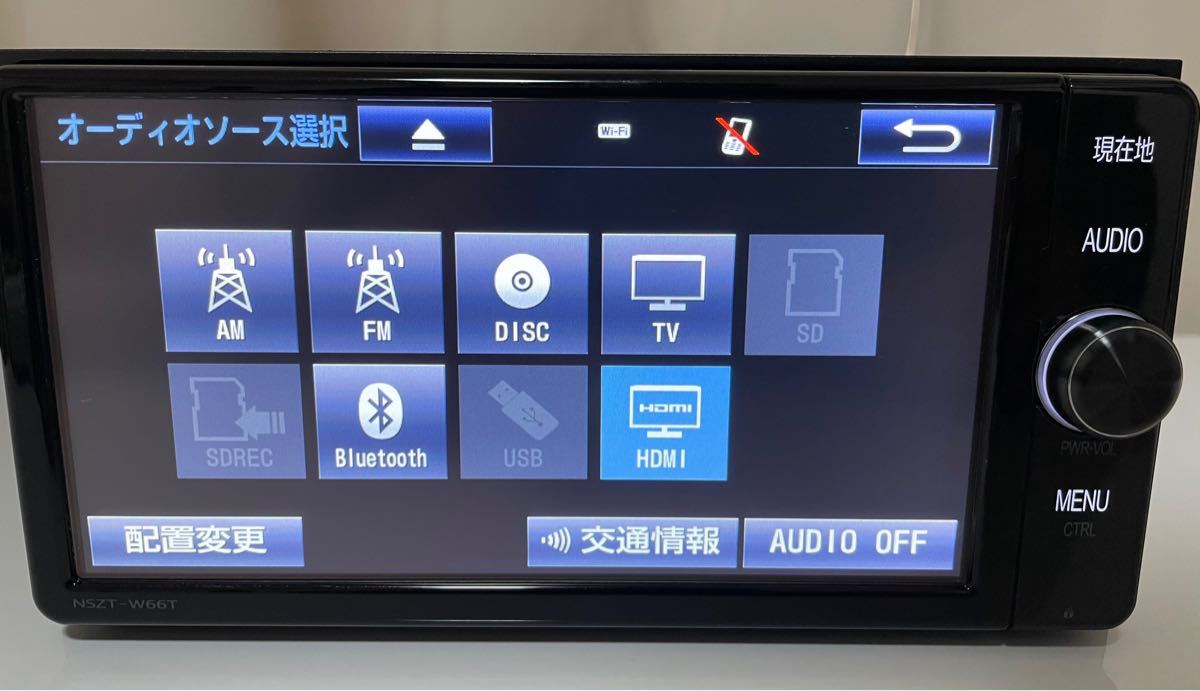 美品トヨタ純正 NSZT-W66T 2021年更新 Bluetooth wifi YouTube ティー