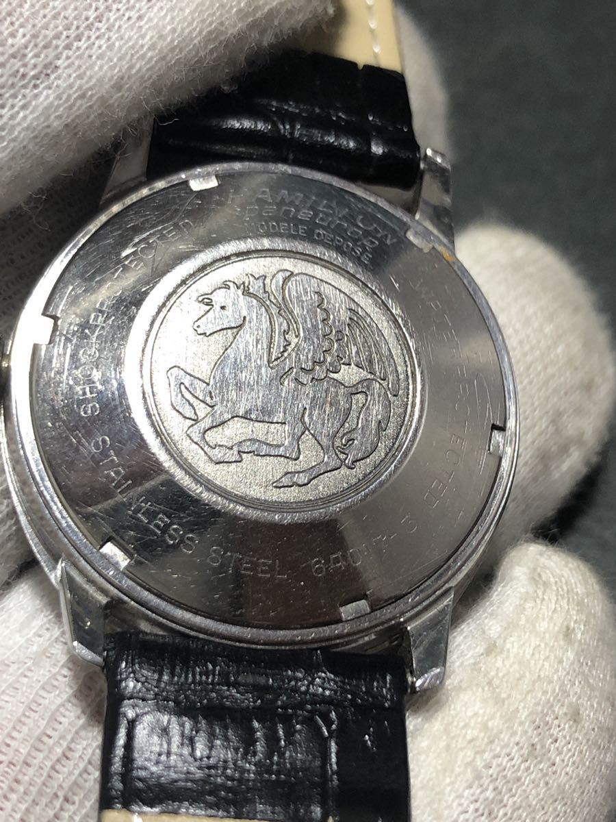 極稀少/中古美品 ハミルトン【パンユーロ】Cal 64A 推定製造1960 極稀少/中古美品 ハミルトン【パンユーロ】Cal 64A 推定製造1960