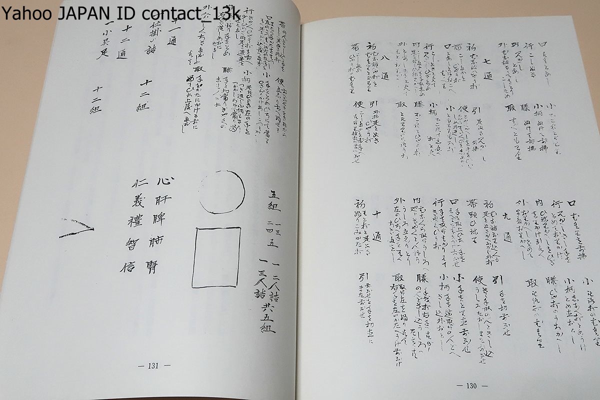 仙台藩武術史研究・第1号・日本武術伝書集仙台藩編/日本総合武道研究所