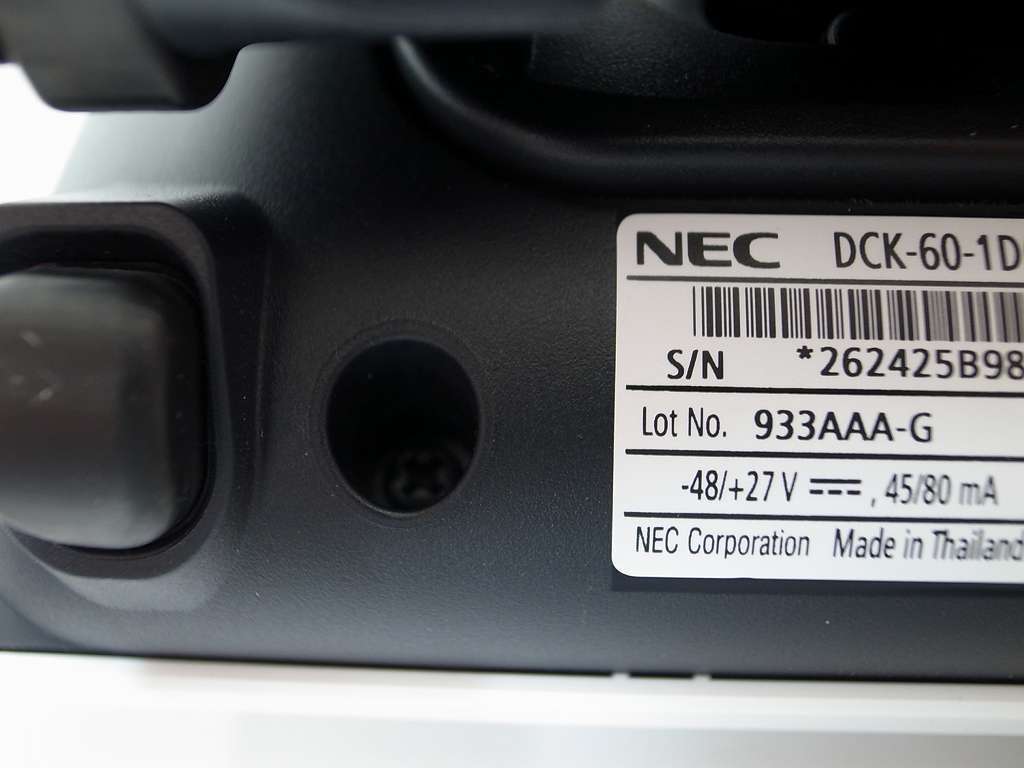 2022新入荷 □【☆WX☆】 NEC WX 60ボタンコンソール 【DCK-60-1D(WH