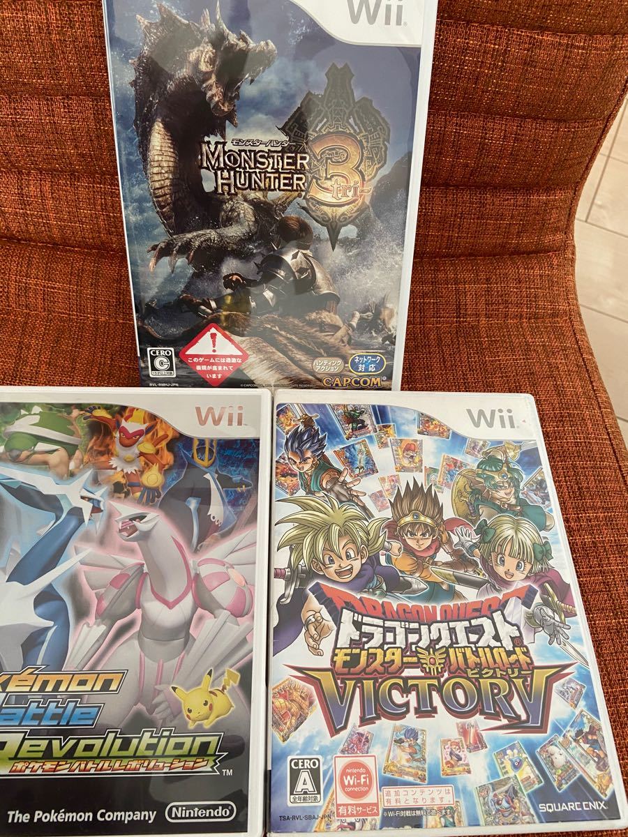 Paypayフリマ Wiiソフト 3本セット モンハン ポケモン ドラゴンクエスト Paypayフリマ Wiiソフト 3本セット モンハン ポケモン ドラゴンクエスト