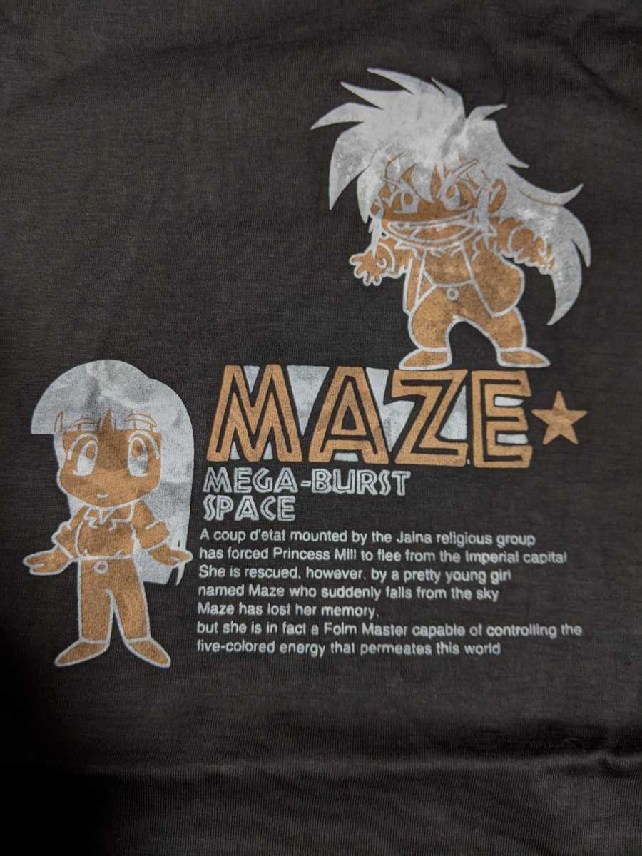 希少 非売品 98年製 アニメ Maze 爆熱時空 Tシャツ 90sヴィンテージ Japan Anime Manga 映画 当時物 シングルステッチ 代購幫 希少 非売品 98年製 アニメ Maze 爆熱時空 Tシャツ 90sヴィンテージ Japan Anime Manga 映画 当時物 シングルステッチ 代購幫