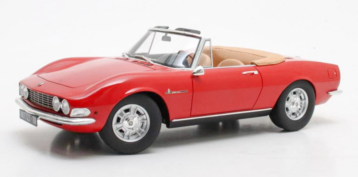 【代引き不可】 フィアット 1/18 MODELS CULT-SCALE ディーノ CML087-1 1966 Spider Dino Fiat レッド スパイダー 乗用車