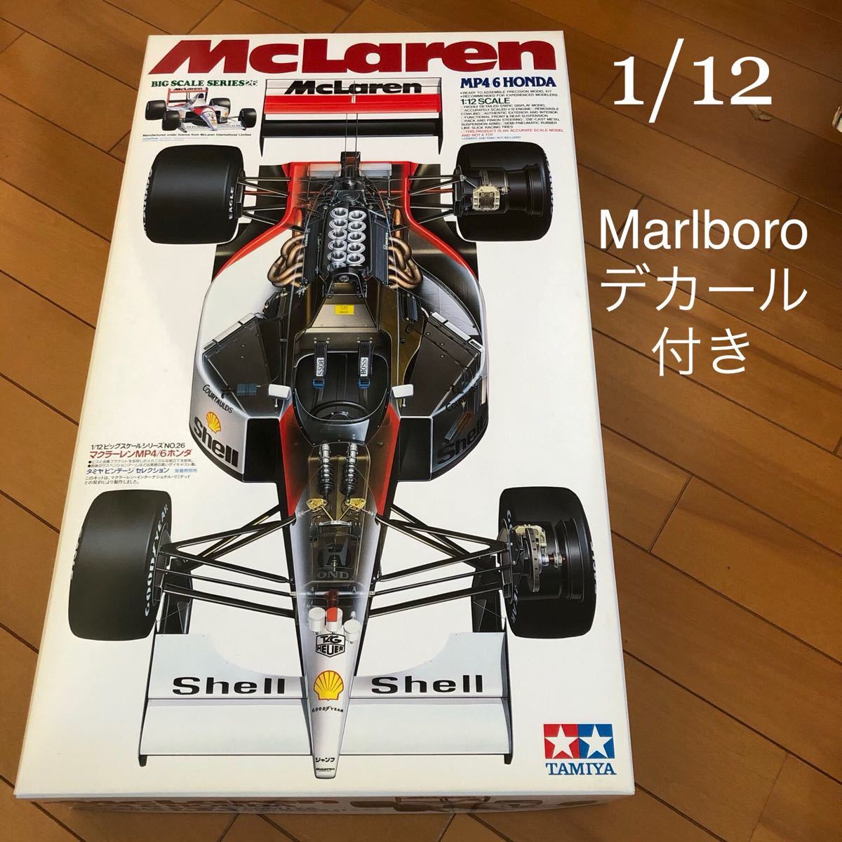 タミヤ 1/12 マクラーレン ホンダ MP4/6 McLaren HONDA マルボロ