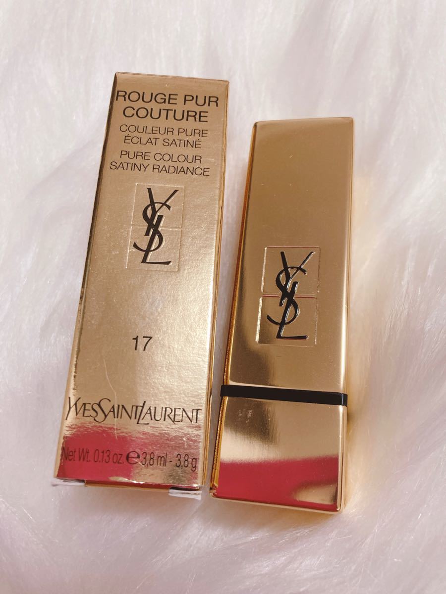 未使用　イヴサンローラン  ルージュピュールクチュール　17番 口紅 YSL リップス　ロゼダリア