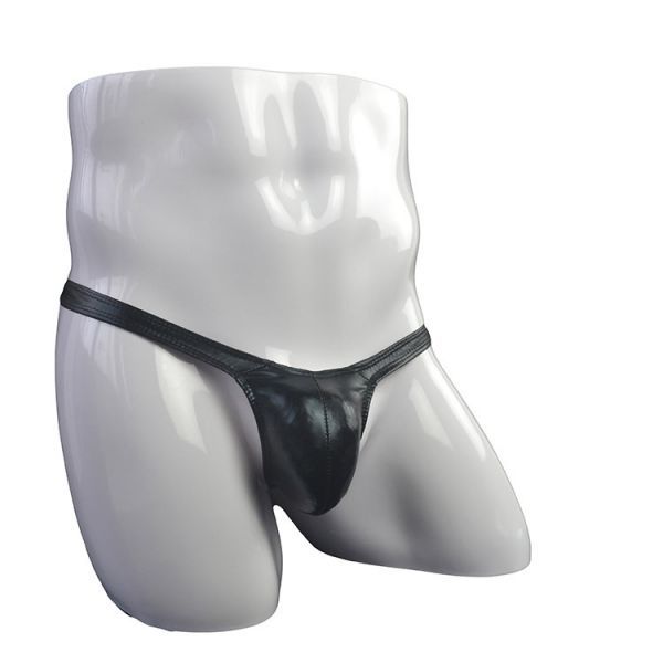 1 jpy! shorts . ultra . ultra mokolifito men's underwear metallic shining underwear T-back tongue ga T-back C0082 black 