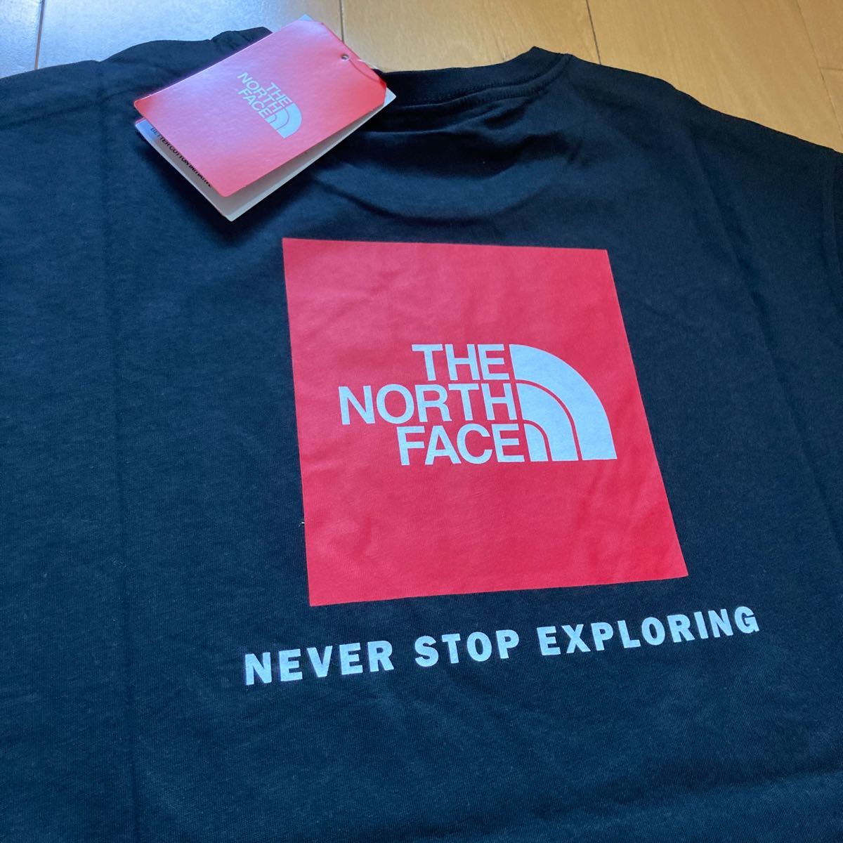 THE NORTH FACE ノースフェイスTシャツ ボックスロゴ 海外限定 半袖Tシャツ