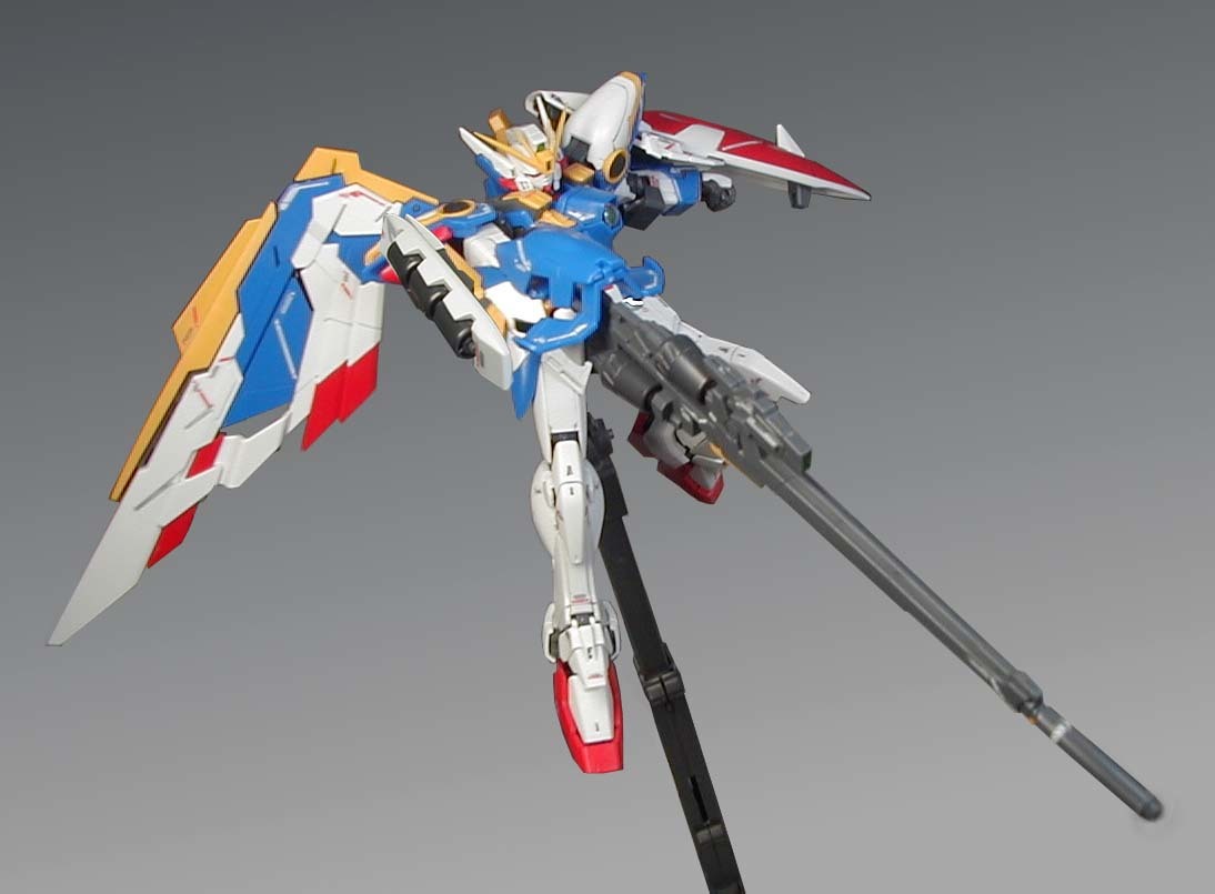 RG 1/144　XXXG-01W　ウイングガンダム EW【 塗装完成品 】/ 新機動戦記ガンダムW EW_画像4