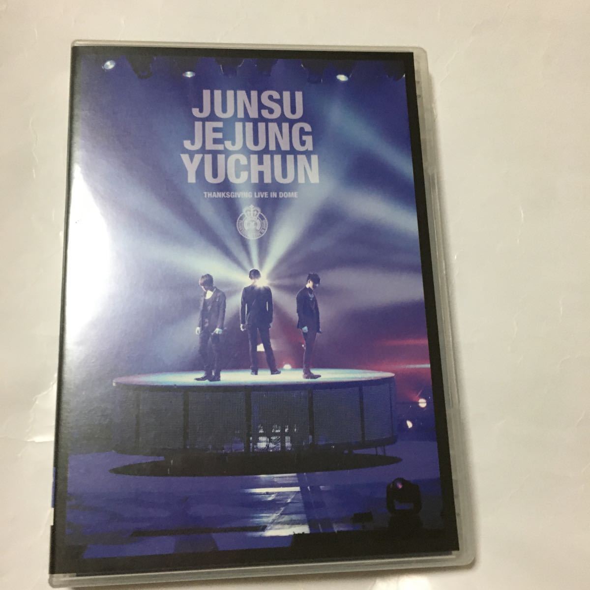 送料込み　JYJ　DVD　THANKSGIVING LIVE IN DOME　初回限定仕様　ジェジュン ユチョン ジュンス _画像7