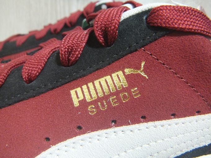 新品 PUMA SUEDE CLASSIC 赤/黒/白 28cm☆プーマ スエード スウェード クラシック_画像3