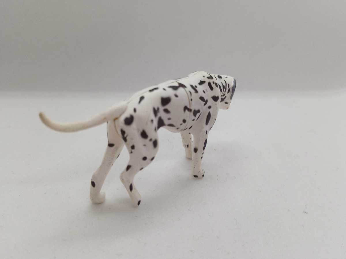 224.フィギュア　犬　イヌ　いぬ　動物　dog figure　ダルメシアン　1黒　