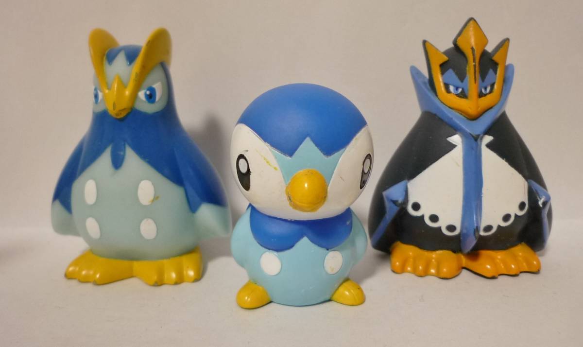 ヤフオク ポケモンキッズ ポッチャマ進化系 3種セット U