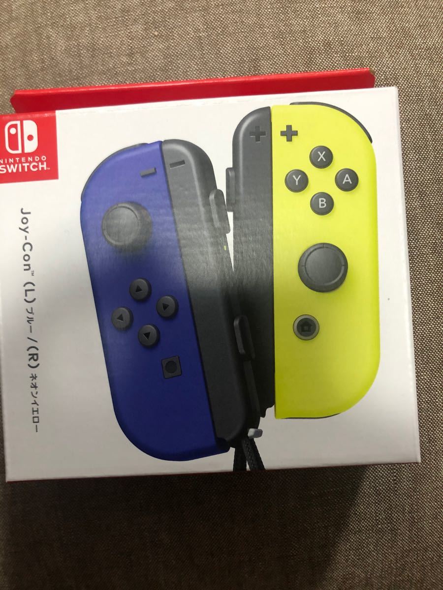 ネオンブルー　ネオンイエロー Nintendo Switch Joy-Con ニンテンドースイッチ スイッチコントローラー