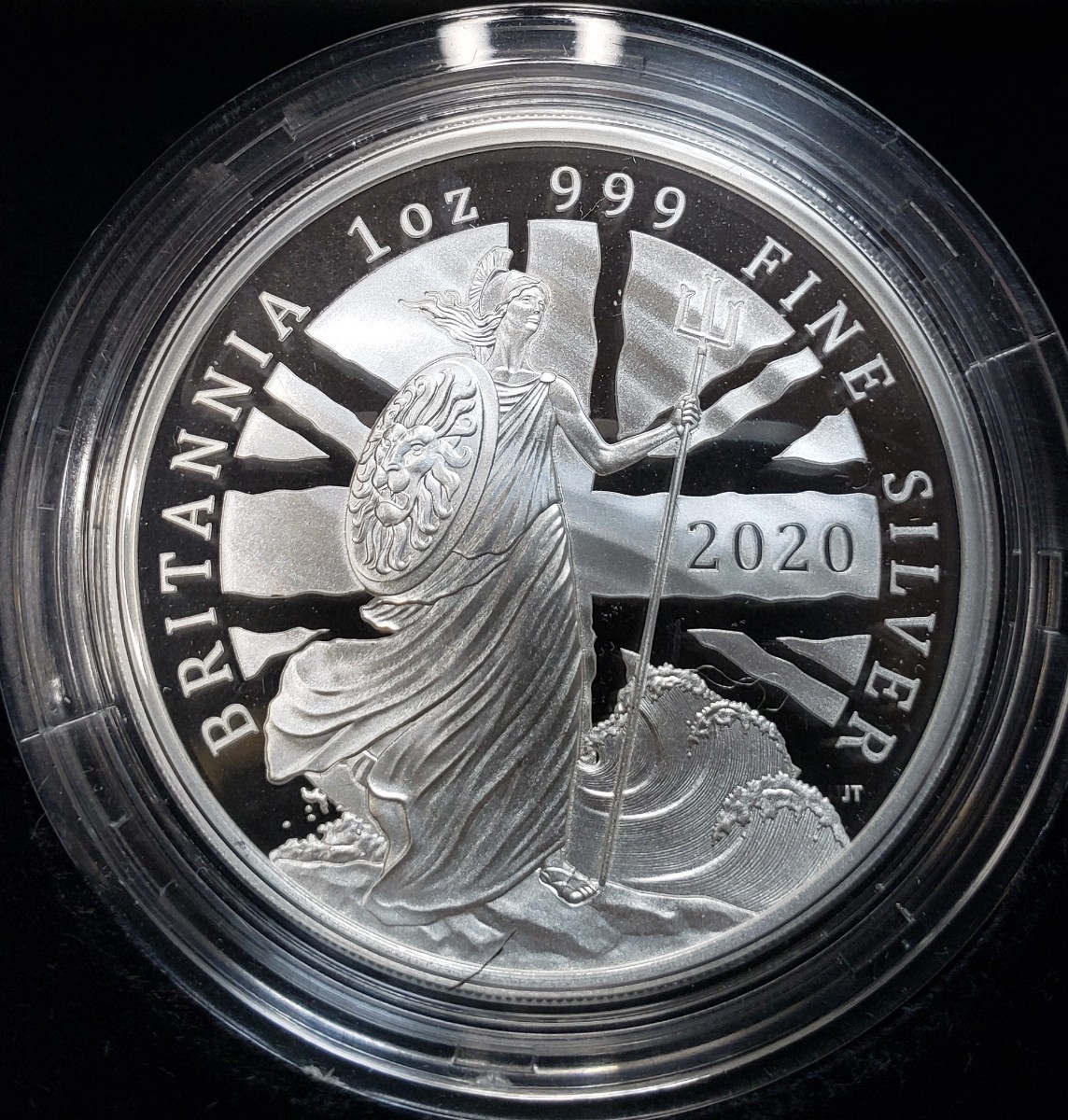 ☆希少 限定3000セット 2020年 ブリタニア 新品 イギリス プルーフ 銀貨 元箱 保証書付 1 オンス oz 純銀