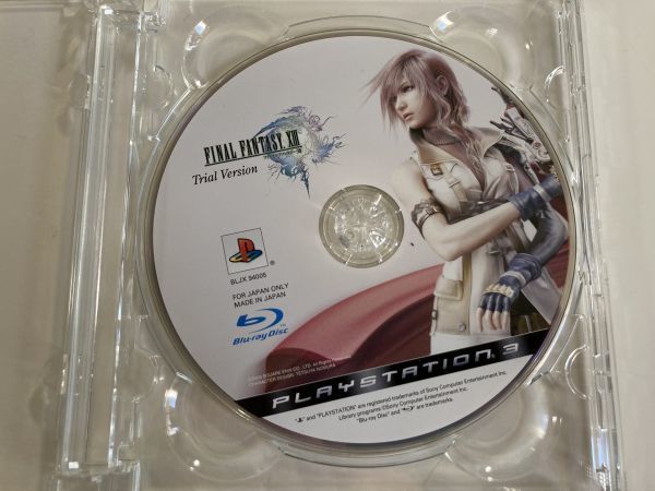 PS3「ファイナルファンタジーXIII Trial Version トライアルバージョン 体験版」ファイナルファンタジー13 プレステ3 プレイステーション3