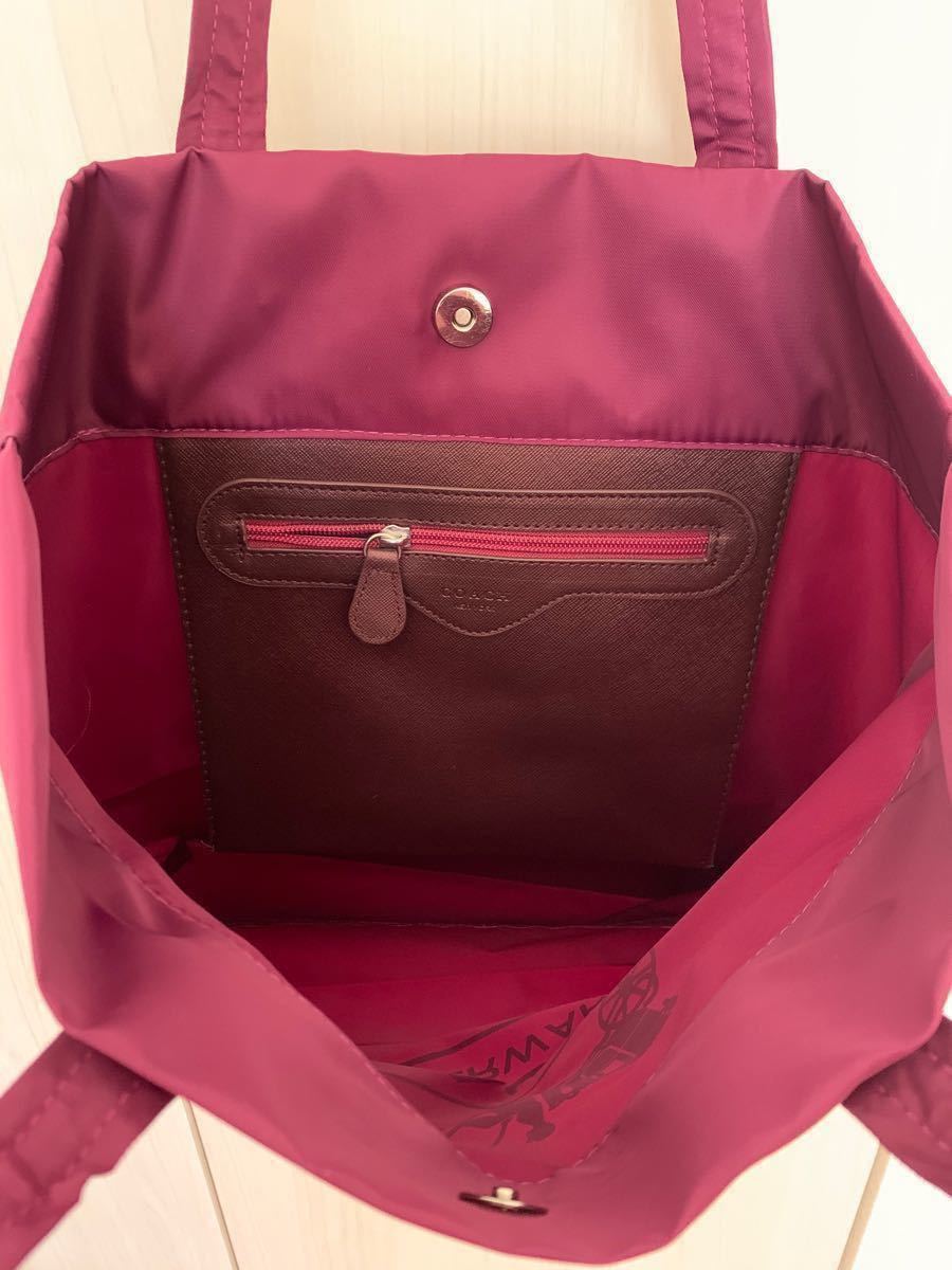 週末セール 新品 COACH コーチ トートバッグ エコバッグ 紫 週末セール 新品 COACH コーチ トートバッグ エコバッグ 紫