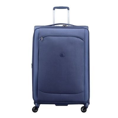 スーツケース 大容量 激安 拡張 DELSEY デルセー 安い フランス 訳あり美品 キャリーバッグ M 中型 ブルー