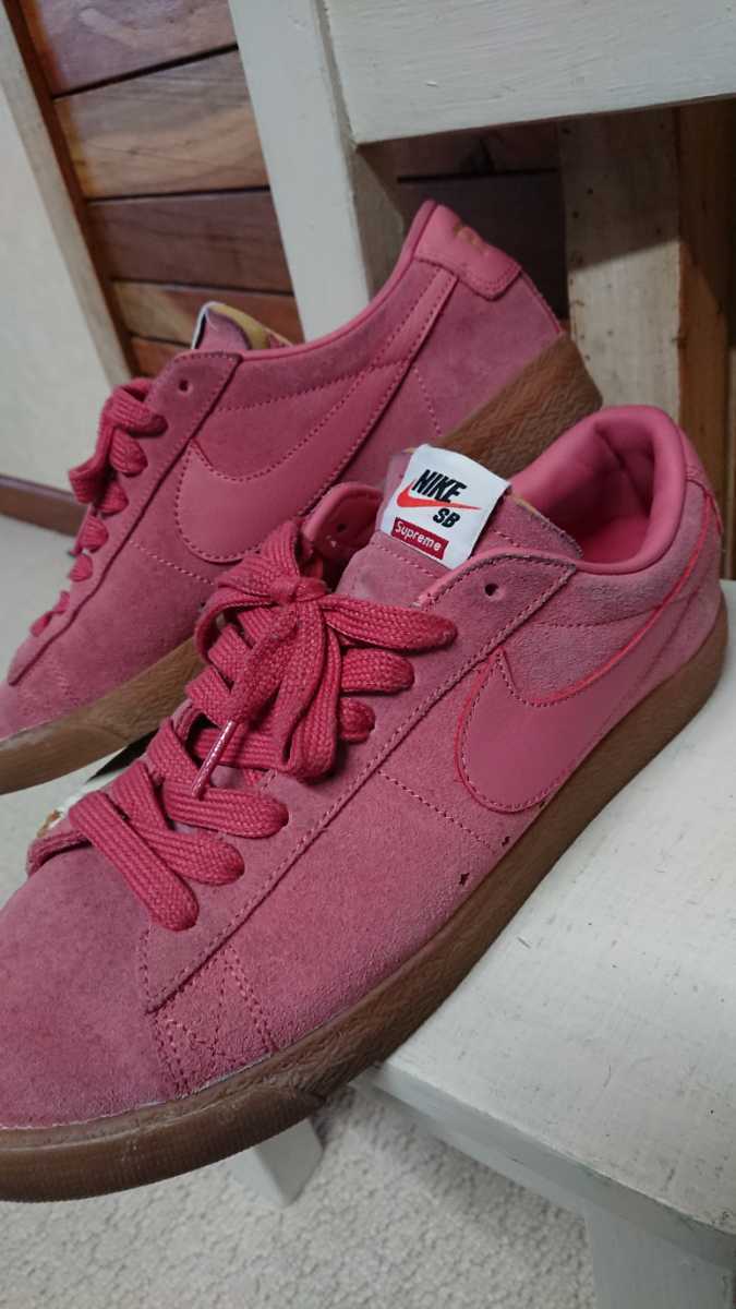 NIKE（ナイキ）×Supreme（シュプリーム） BLAZER LOW GT QS ブレーザー ロー 希少 US9 27CM_画像2